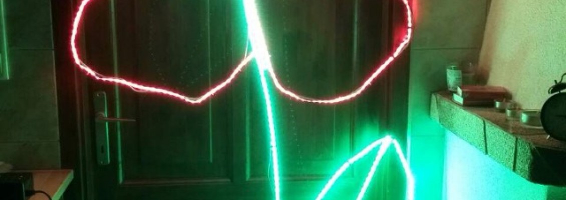 Tavaszi Szél....színes LED csíkkal, szalaggal